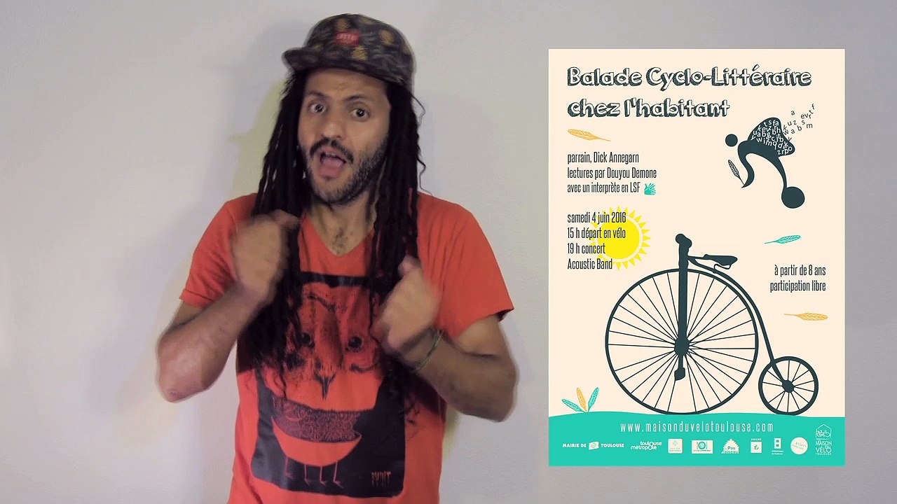 Balade cyclo littéraire à vélo -LSF