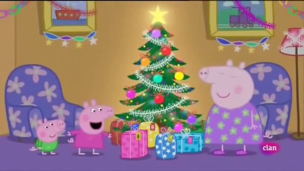 Peppa pig Castellano Temporada 3x52 La visita de Papá Noel