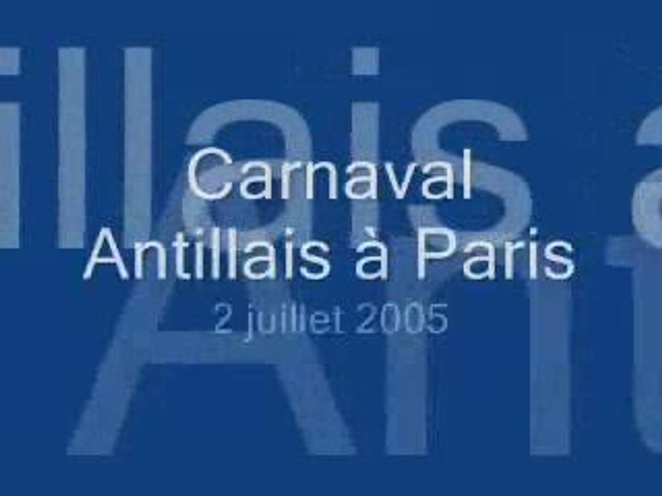 Carnaval Antillais a Paris