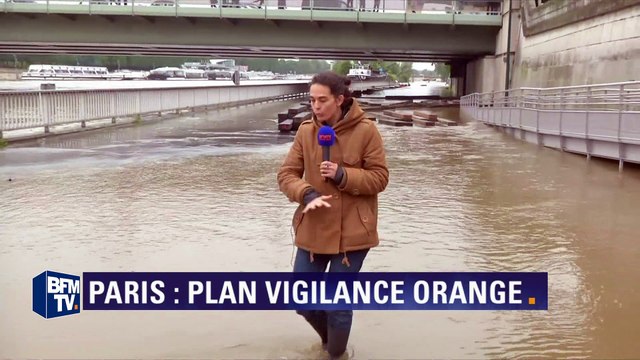 Inondations: la Seine continue de monter à Paris