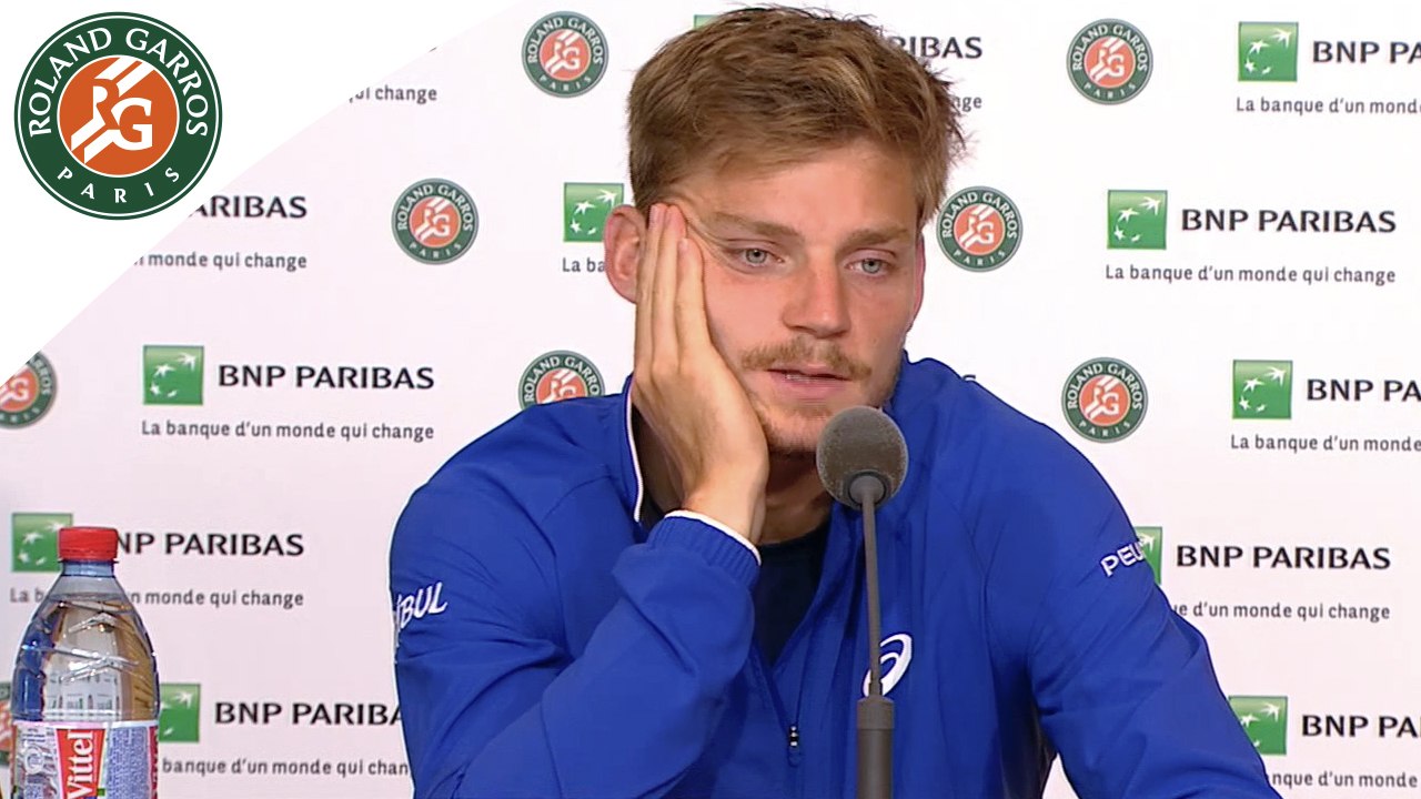 Roland-Garros 2016 - Conférence de presse: Goffin