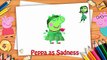 Peppa Pig Costumes Party Finger Family Inside  Out Frozen Nursery Rhymes Lyrics