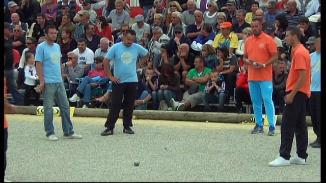 International à pétanque de Nyons : Quart Rocher VS Sarrio