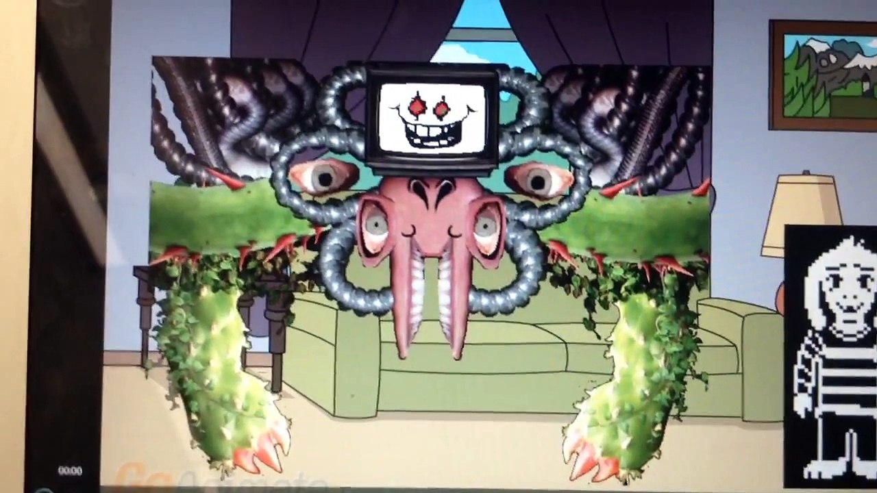 Flowey gets grounded