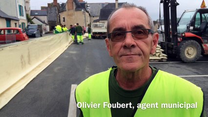 Une digue en aluminium aux Ponts-de-Cé !