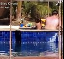 Rob Kardashian goes shirtless enjoys pool Blac Chyna s son King Cairo