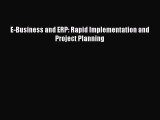 Popular book E-Business and ERP: Rapid Implementation and Project Planning