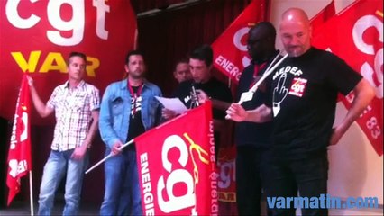 Le compteur électrique de la villa Gattaz présenté au congrès CGT du Var