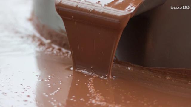 People Inhaling Chocolate at German Club