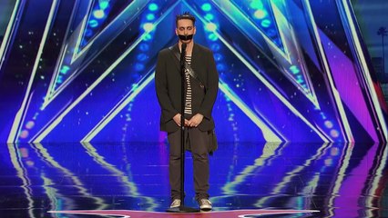 Tape Face Strange Act Leaves the Audience Speechless - Auditions  2016