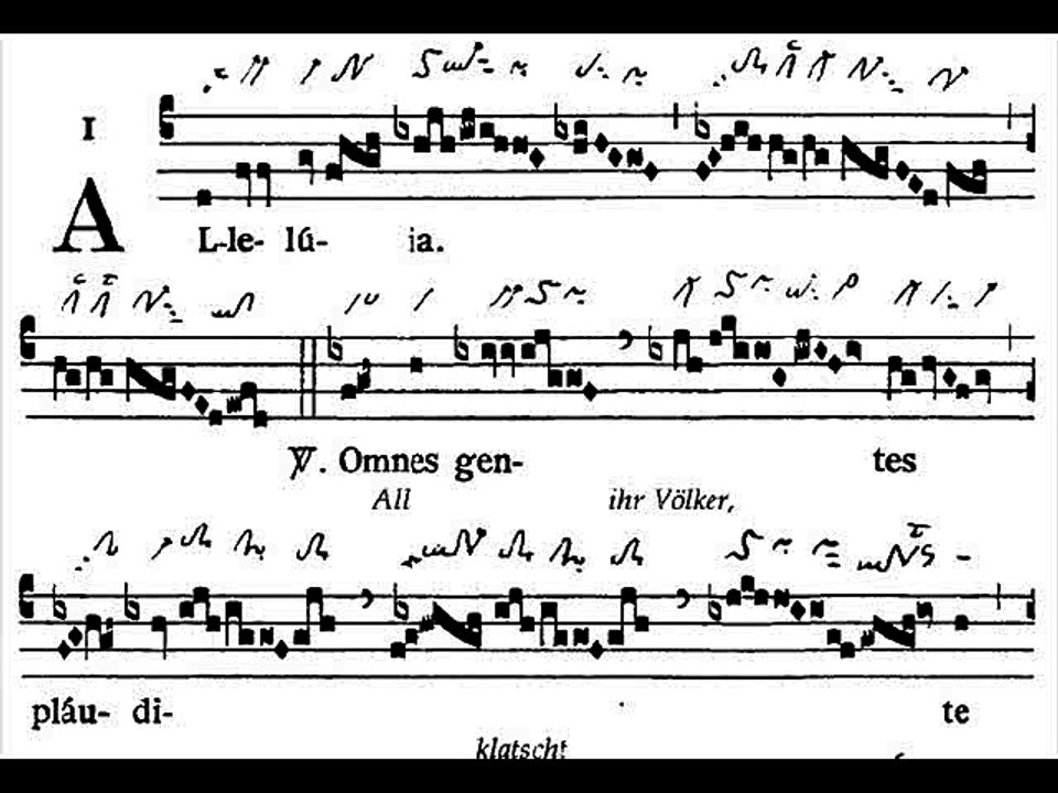 Alleluia Omnes gentes, Dominica XIII TpA (13è TO)