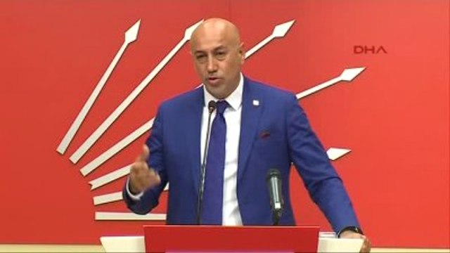 CHP Genel Başkan Yardımcısı Erdal Aksünger, CHP Genel Merkezi'nde Rıza Sarraf Davasına İlişkin Bir...