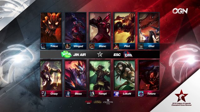 Ever vs JAG, Game 2 - LCK Summer 2016 W2D2 - ECS Ever vs Jin Air Green Wings - by Tournaments vs Stream Games