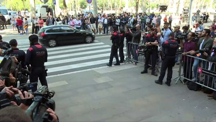 Messi testifica en Barcelona en su juicio por fraude fiscal