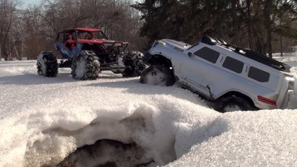 RC Cars Axial Wraith HG P401   OFF Road Winter Advenure