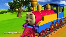 Piggy On The Railway - 3D Nursery Rhyme For Children with Lyrics | Classteacher Learning S 01.06.2016