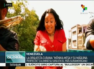 Venezuela: orquesta Mónica Meza y su máquina perfecta regresa a Cuba