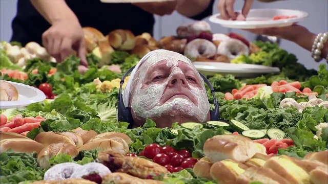 Spa Clients Become Buffet Centerpiece- Throwback Thursday