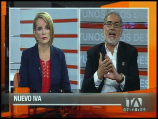 Entrevista a Alberto Dahik, sobre el IVA al 14%