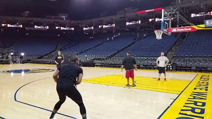 Kyrie Irving 'Settles in' to the NBA Finals with an Extra Hour of Shooting