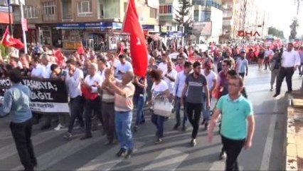 Mersin - CHP'liler Şehitlere Saygı İçin Yürüdü