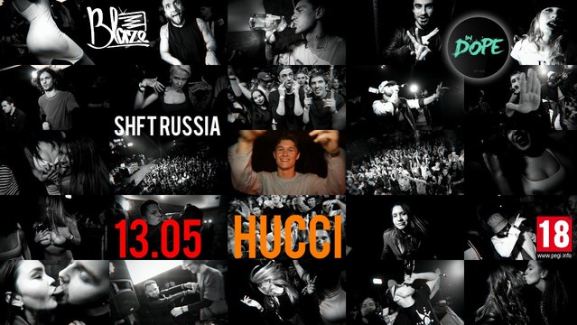 Rave Moscow Vol.1: #HUCCI by #SHFT_Russia | Filmed by #BlazeTV | 13.05