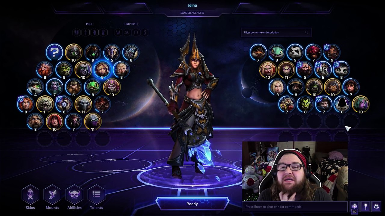 ♥ Heroes of the Storm (Gameplay) - Jaina Proudmoore (HoTs Quick Match)