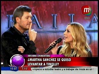 ¿Marta Sanchez se quiso levantar a Tinelli?