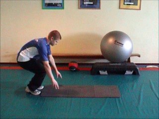 Oefening 29 - Core stability - Landtraining - Swiss ball