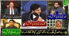 Who Makes Musaddiq Malik Happy? Kamran Shahid And Irshad Arif Funny Fight - Lolz