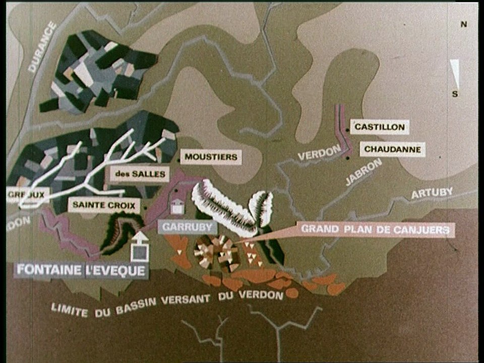 CAVE DIVING / FONTAINE L'EVEQUE / 1968