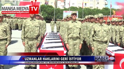 UZMANLAR HAKLARINI GERİ İSTİYOR