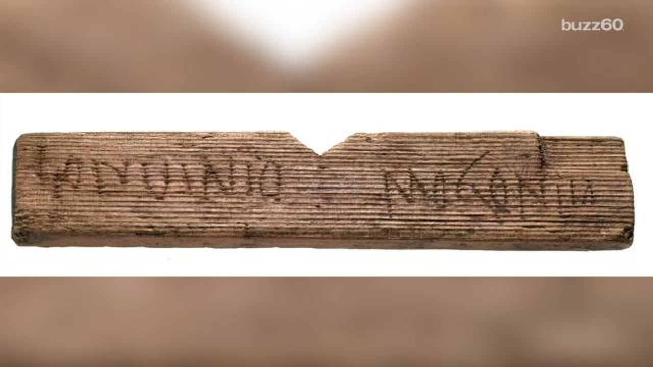 2,000-Year-Old Tablets Found in London Mud