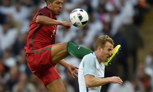 Bruno Alves Reckless - Red Card HD - England 0-0 Portugal- 02.06.2016 HD
