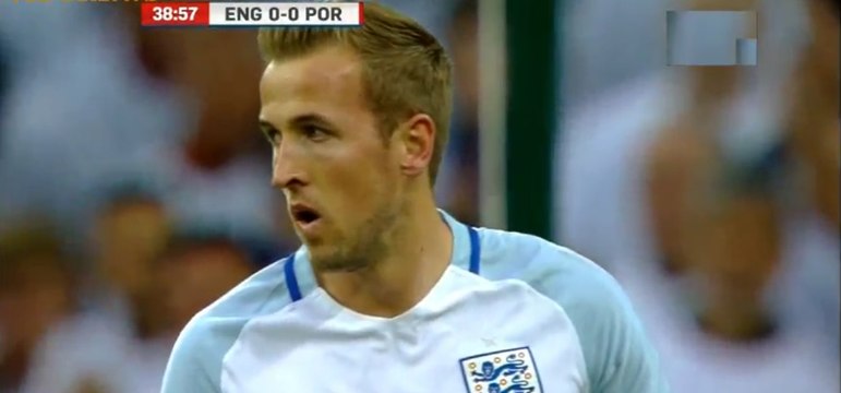 Harry Kane super power SHOOT - England 0-0 Portugal - 02-06-2016