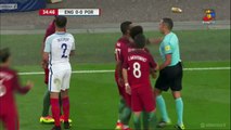 Bruno Alves Kung Fu & Red Card ~ England vs Portugal