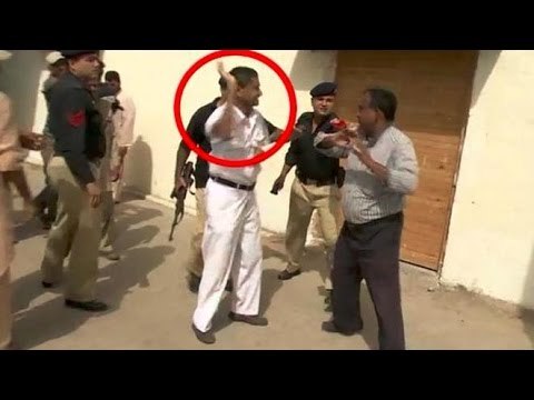 Pakistani TV Reporter Chand Nawab BEATEN Up By Police