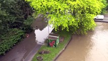 Savigny-sur-Orge, Epinay-sur-Orge. Crue de l'Yvette : inondations du 2 juin 2016.