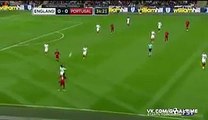 Removing Bruno Alves for a foul on Hurricane - England 0-0 Portugal - 02-06-2016