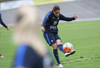 Equipe de France Féminine : l'entraînement avant France-Grèce à Rennes