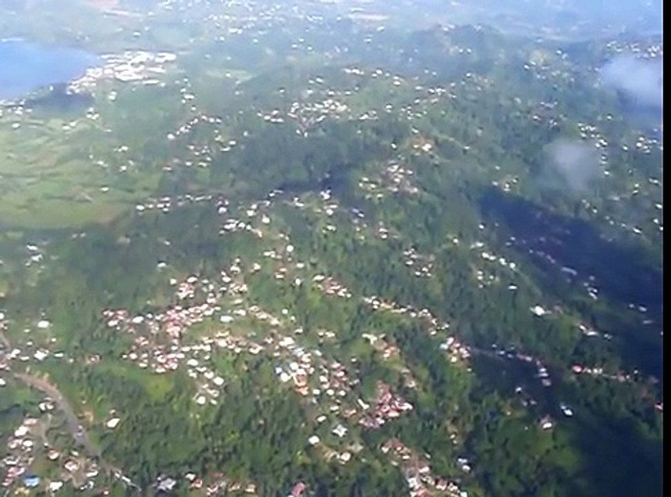 Atterrissage en Martinique