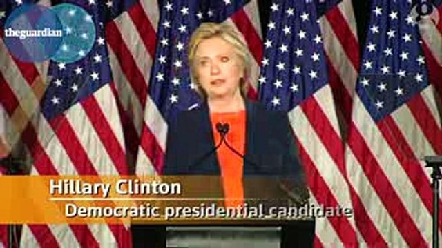 Donald Trump is temperamentally unfit for presidency, says Clinton