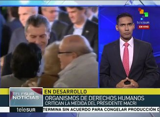 Argentina: rechazan derogación del poder civil sobre fuerzas armadas