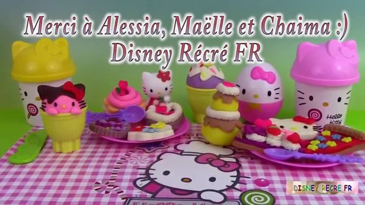 Pâte à modeler Play Doh Hello Kitty Pastry Shop La Pâtisserie Mallette ♥ ハローキティ Hello Kitty Playset