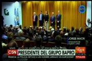 Jorge Macri asumió como Presidente del Grupo BAPRO (C5N - 28/01/2016)