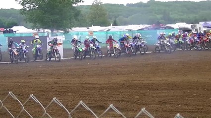 moto cross a Chauvigny open ,ligue 85 et 125