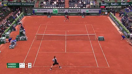 Este Gesto quase acabou com o sonho de Djokovic em Roland Garros