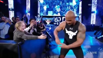 The Rock Returns Raw 1/25/16 (Full Entrance) + 100th Video