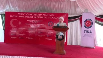 Kenya Tarımsal Kalkınmayı Destekleme Projesi - Emine Erdoğan