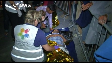 Schlägerei zwischen Flüchtlingen auf Lesbos